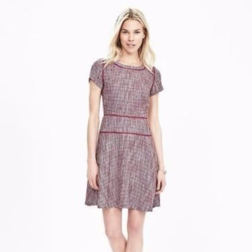 Tweed Banana Republic Dress